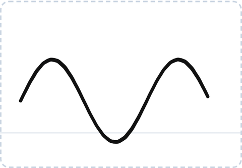 A wavy test signature drawn by touch in the signature box